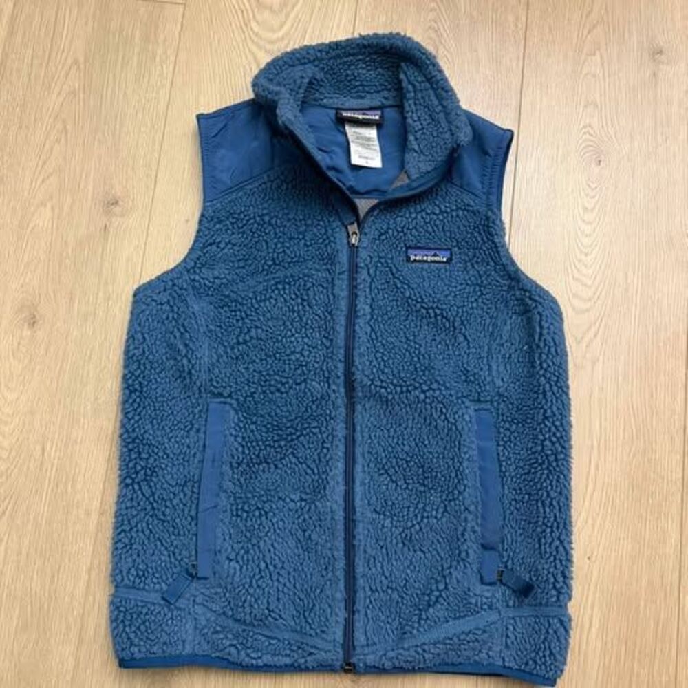 Patagonia Women's Retro-X Fleece Vest - Size Small Blue
